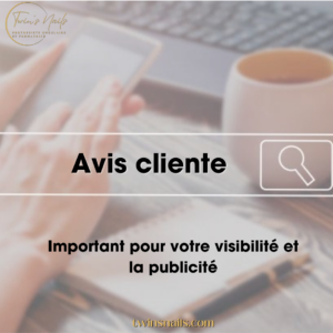 AVIS CLIENTE : LA VRAIE PUBLICITÉ