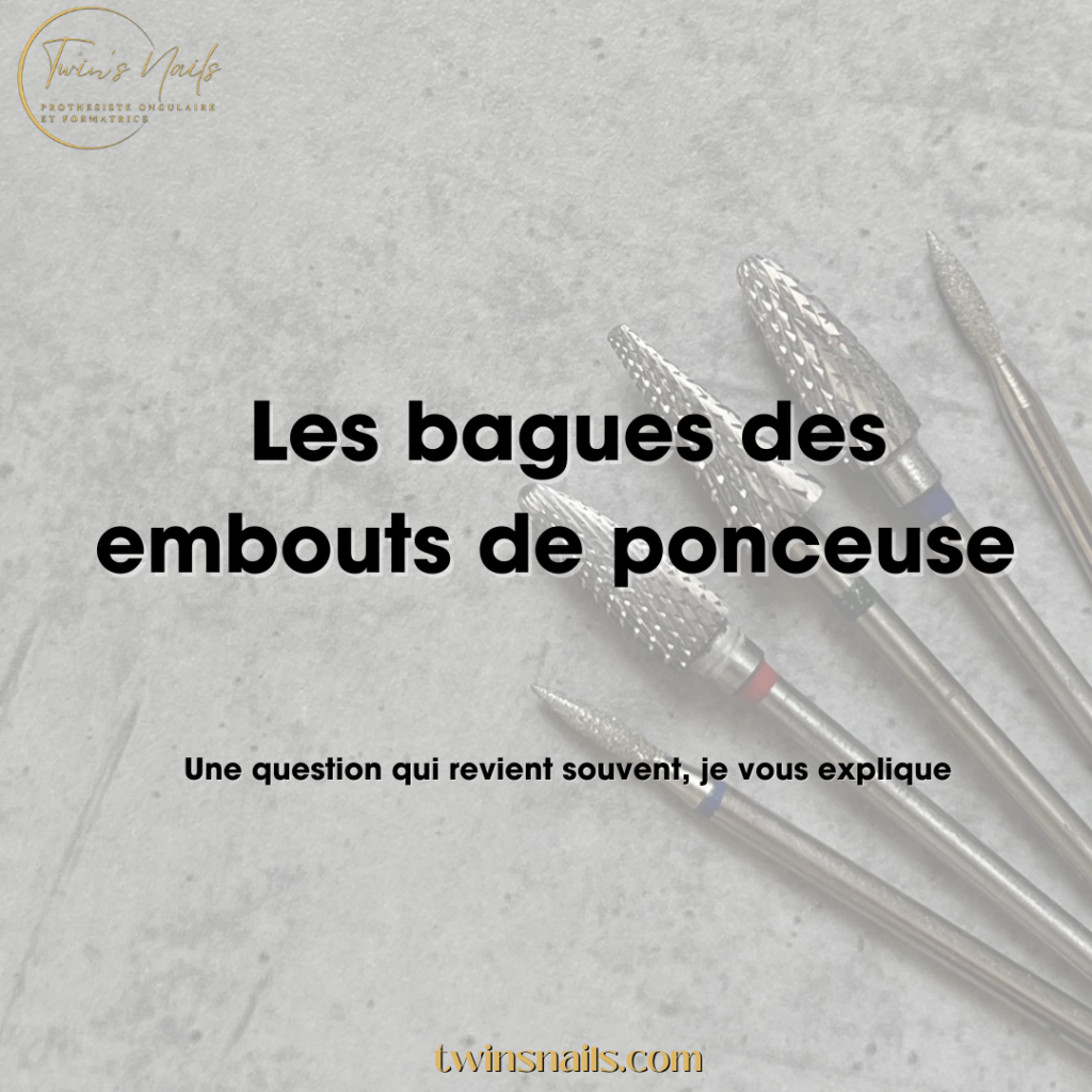 LES BAGUES DES EMBOUTS DE PONCEUSE
