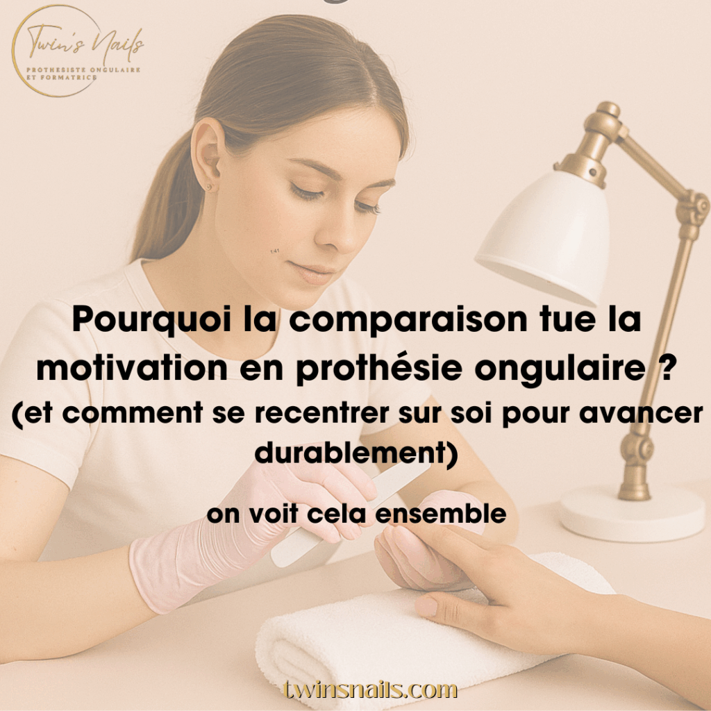 POURQUOI LA COMPARAISON TUE LA MOTIVATION EN PROTHÉSIE ONGULAIRE ?