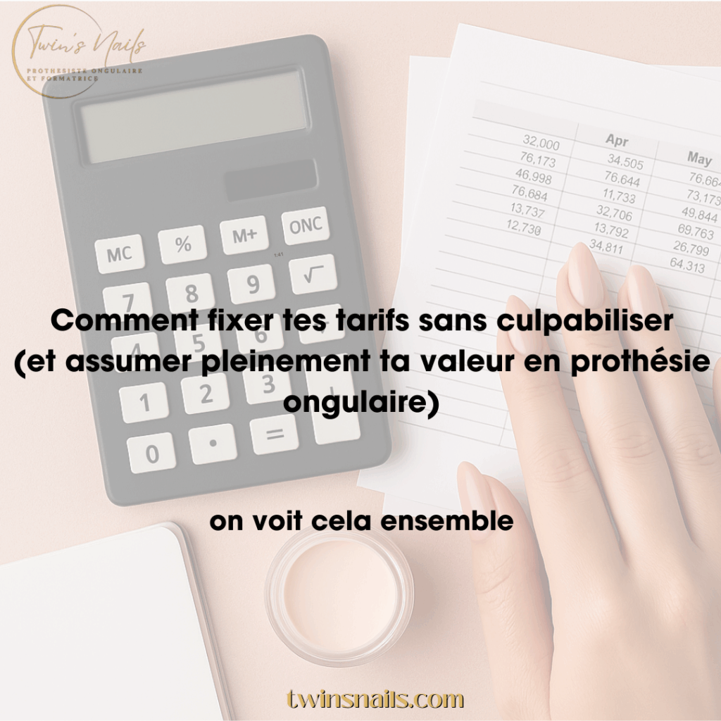 COMMENT FIXER TES TARIFS SANS CULPABILISER