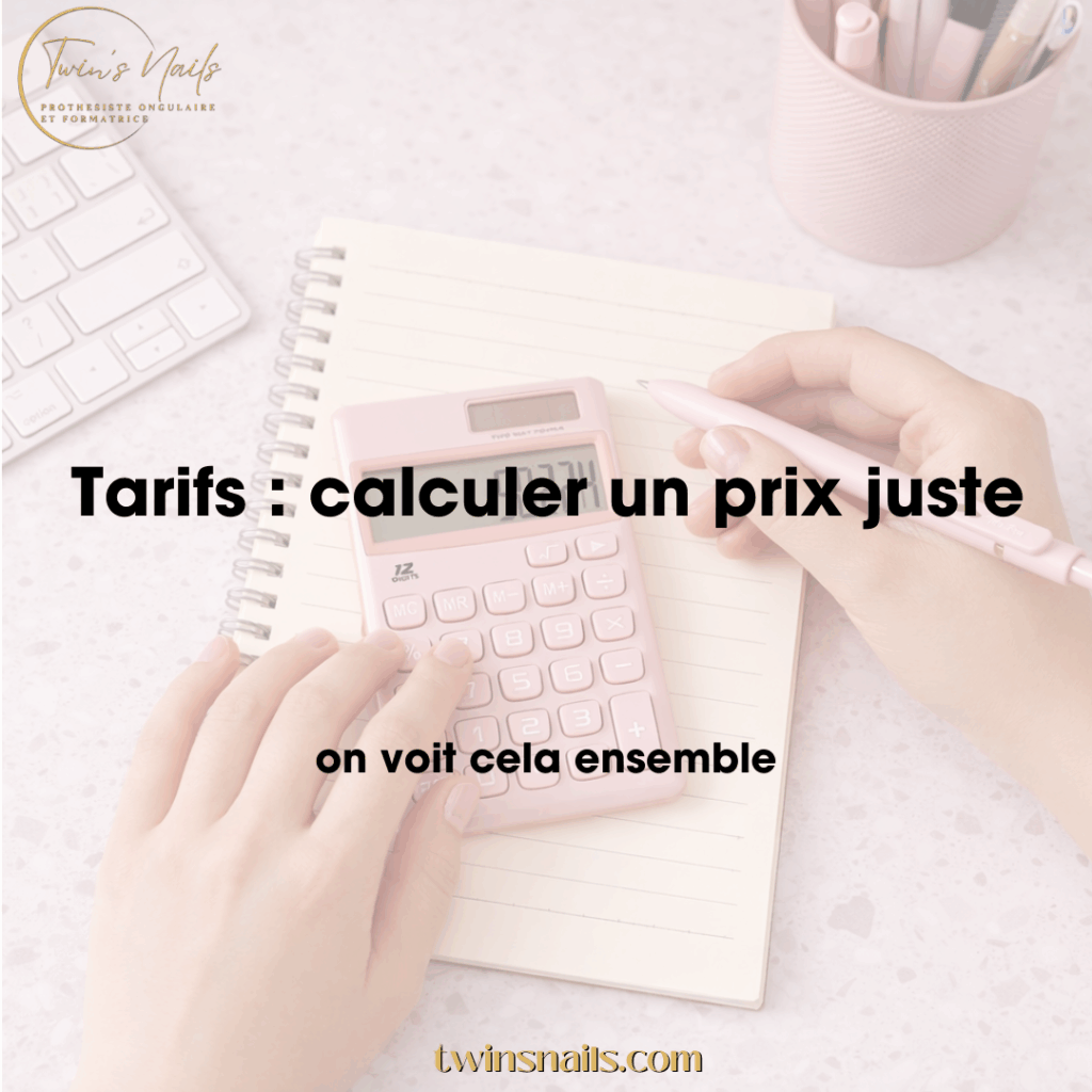 TARIFS : CALCULER UN PRIX JUSTE