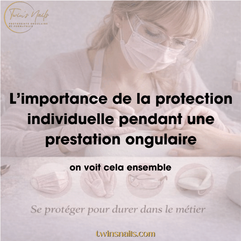 L'IMPORTANCE DE LA PROTECTION INDIVIDUELLE PENDANT UNE PRESTATION ONGULAIRE