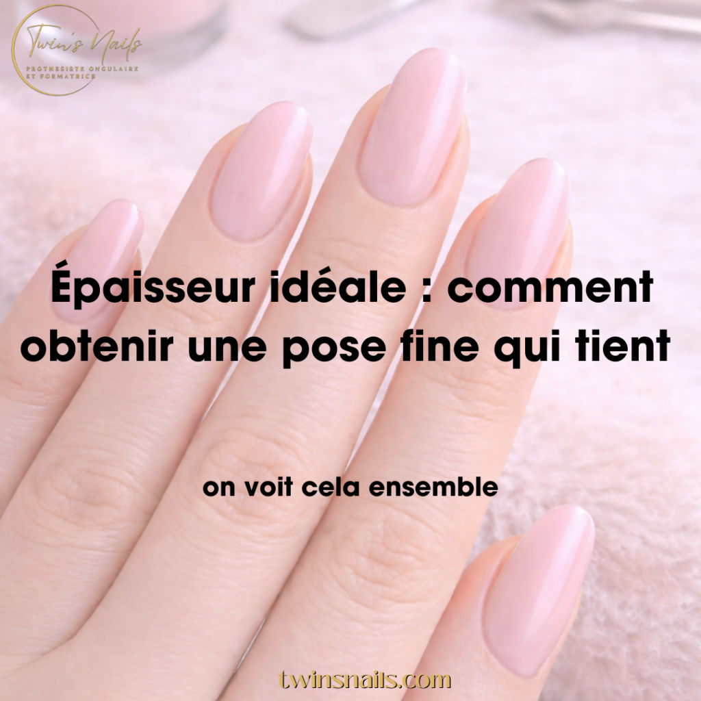 ÉPAISSEUR IDÉALE : COMMENT OBTENIR UNE POSE FINE QUI TIENT ?