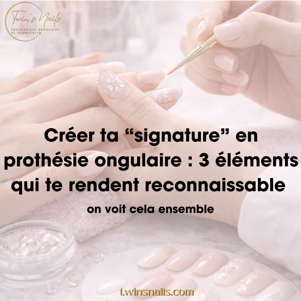 CRÉER TA "SIGNATURE" EN PROTHÉSIE ONGULAIRE : 3 ÉLÉMENTS QUI TE RENDENT RECONNAISSABLE