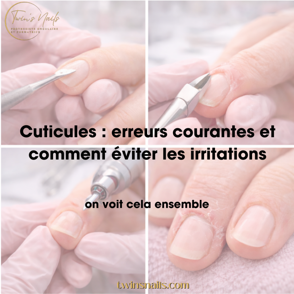 CUTICULES : ERREURS COURANTES ET COMMENT ÉVITER LES IRRITATIONS