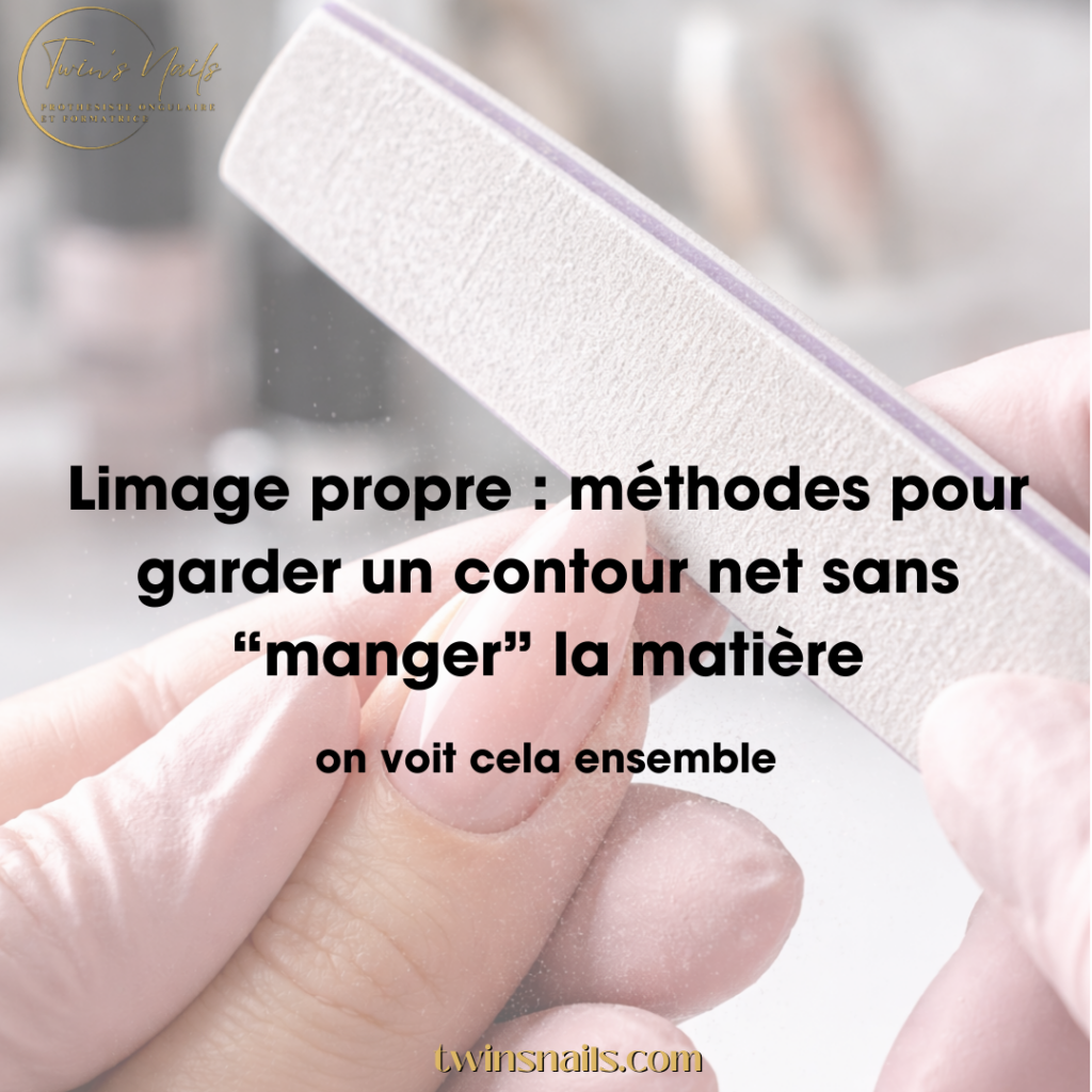 LIMAGE PROPRE : MÉTHODES POUR GARDER UN CONTOUR NET SANS "MANGER" LA MATIÈRE
