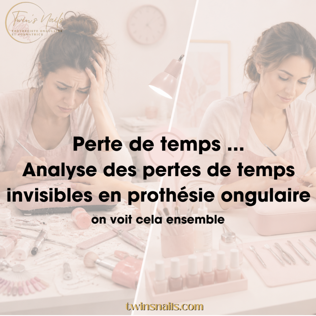 PERTE DE TEMPS ... ANALYSE DES PERTES DE TEMPS INVISIBLES EN PROTHÉSIE ONGULAIRE