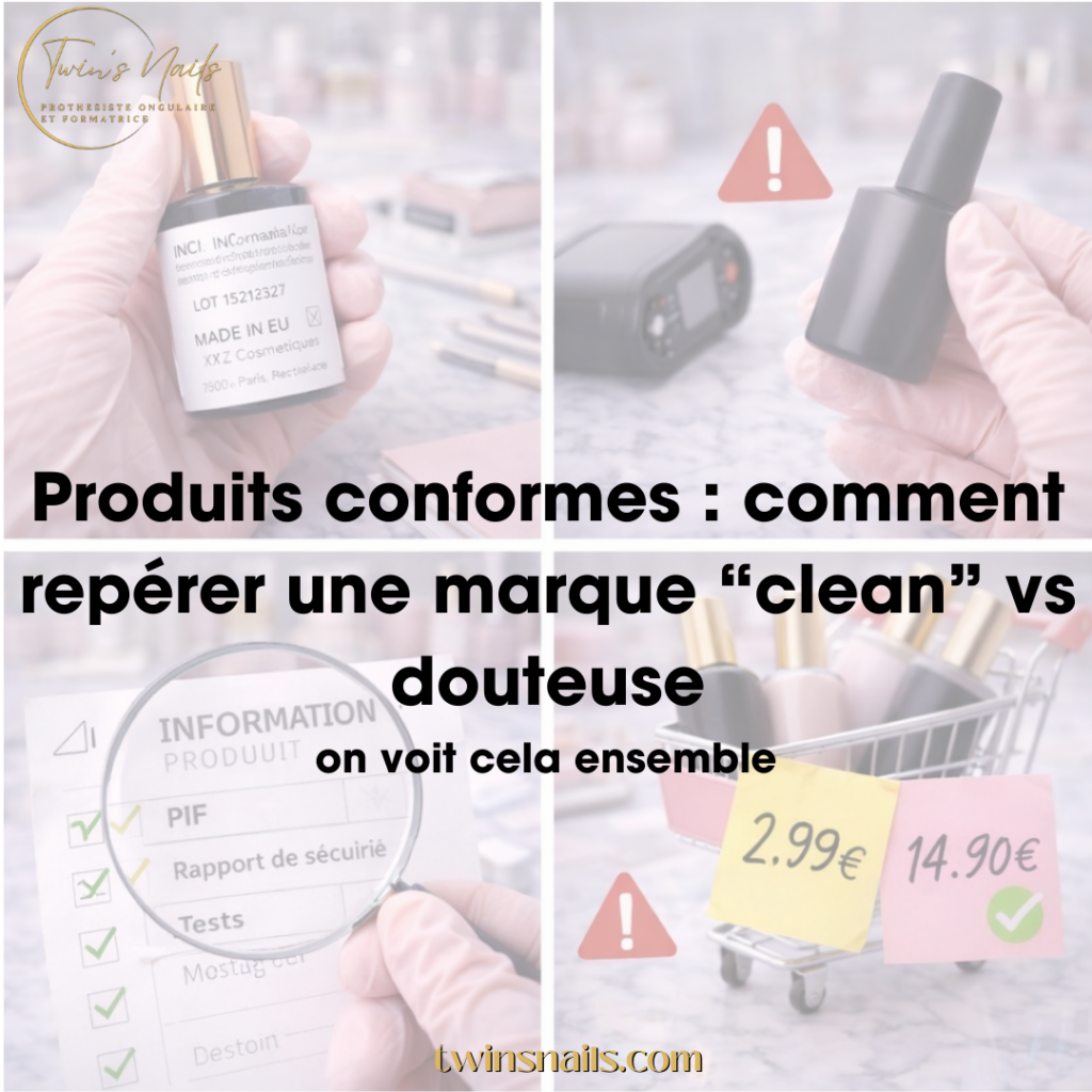PRODUITS CONFORMES : COMMENT REPÉRER UNE MARQUE "CLEAN" VS DOUTEUSE
