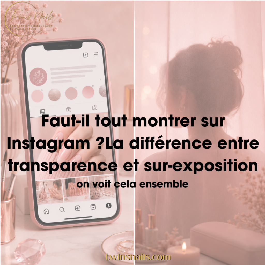 FAUT-IL TOUT MONTRER SUR INSTAGRAM ? LA DIFFÉRENCE ENTRE TRANSPARENCE ET SUR-EXPOSITION