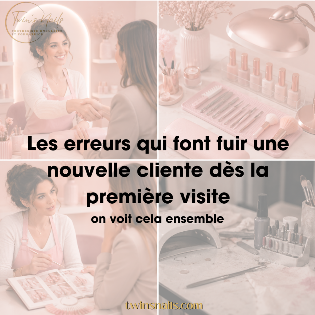 LES ERREURS QUI FONT FUIR UNE NOUVELLE CLIENTE DÈS LA PREMIÈRE VISITE