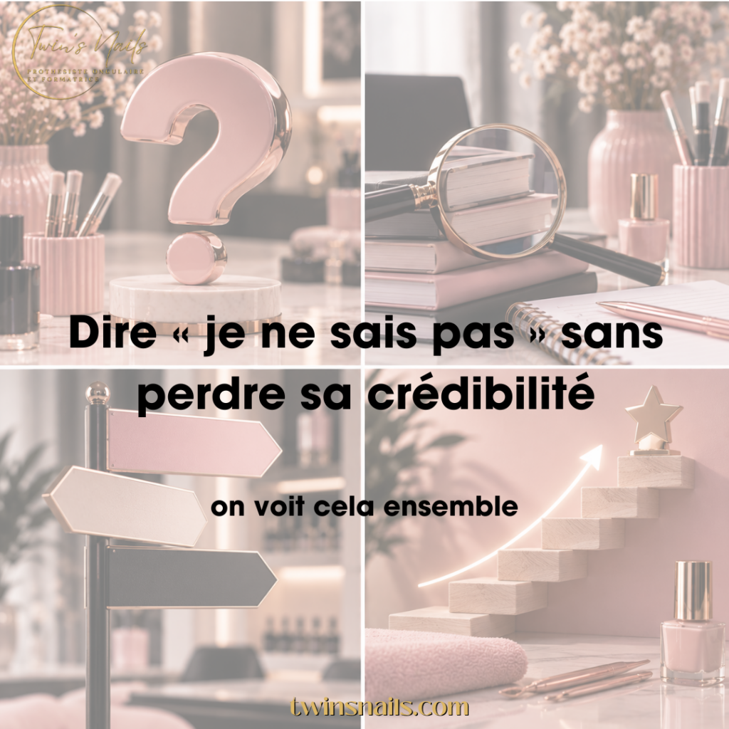DIRE "JE NE SAIS PAS" SANS PERDRE SA CRÉDIBILITÉ