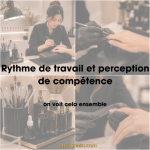 RYTHME DE TRAVAIL ET PERCEPTION DE COMPÉTENCE