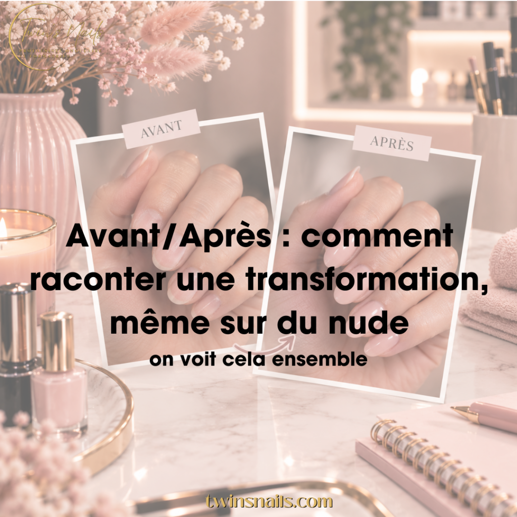 AVANT/APRÈS : COMMENT RACONTER UNE TRANSFORMATION MÊME SUR DU NUDE ?