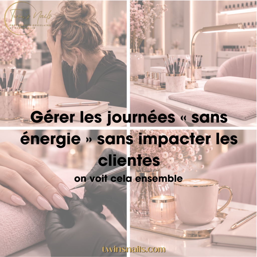 GÉRER LES JOURNÉES "SANS ÉNERGIE" SANS IMPACTER LES CLIENTES